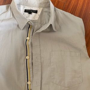 Short Sleeve Button Up Collarblock